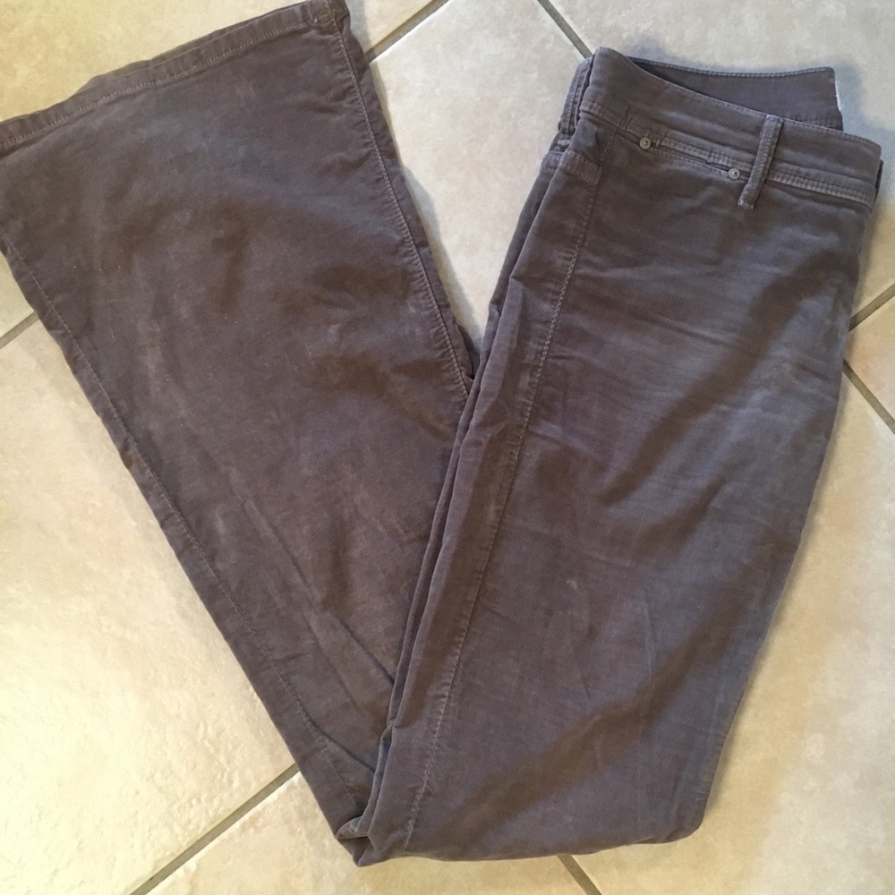 Mother Velvet Curfew Pants
